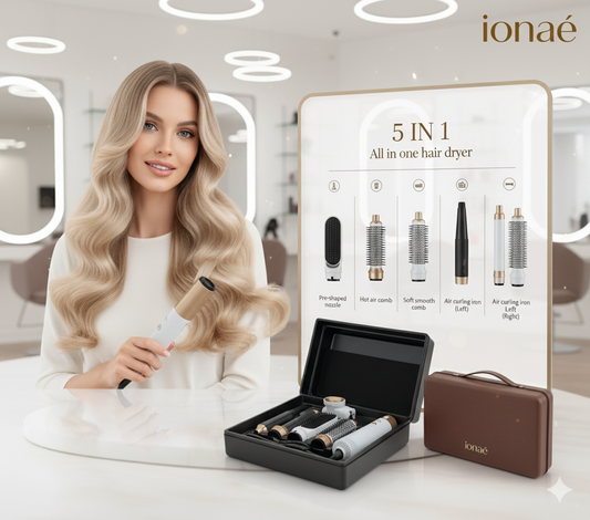 Nouvel ensemble 5-en-1 : sèche-cheveux, peigne chauffant, fer à friser professionnel, lisseur, outil de coiffage pour sèche-cheveux Dyson Airwrap