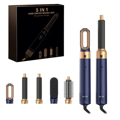 Nouvel ensemble 5-en-1 : sèche-cheveux, peigne chauffant, fer à friser professionnel, lisseur, outil de coiffage pour sèche-cheveux Dyson Airwrap
